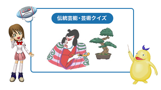 伝統芸能･芸術クイズ
