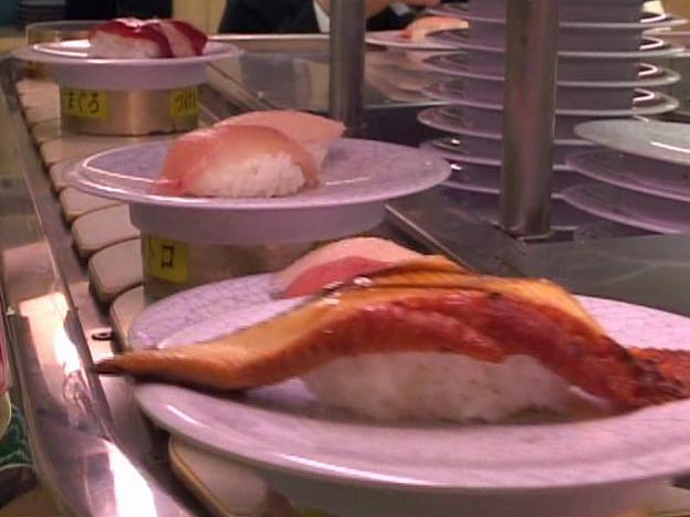 Variety of sushi