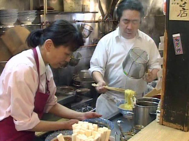 Making ramen