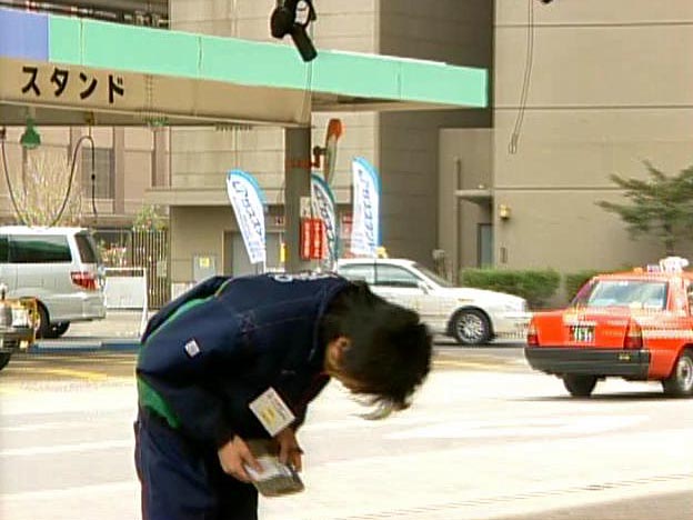 あいさつをする