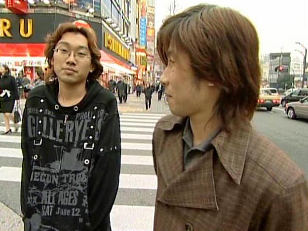 Visitors to Akihabara