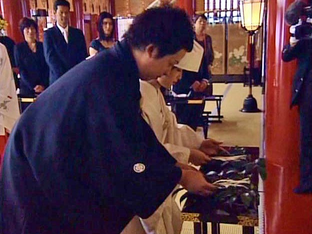 玉串奉奠